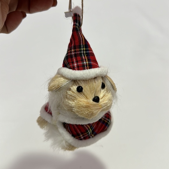 Lot 4 Christmas Holiday Ornaments Feather & Or Twigs Decorations Used - Picture 3 of 12